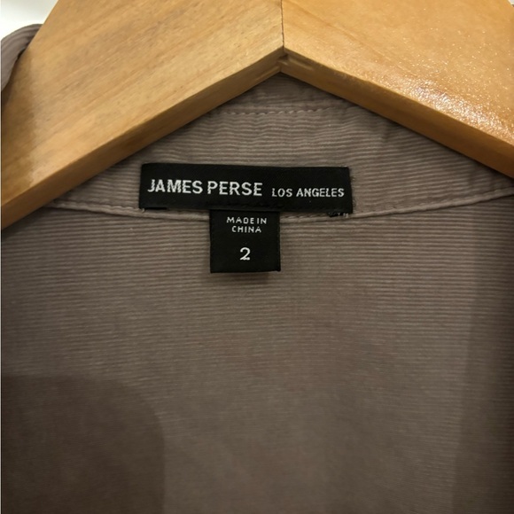 Like new James Perse long fine corduroy shirt dress - Picture 2 of 4